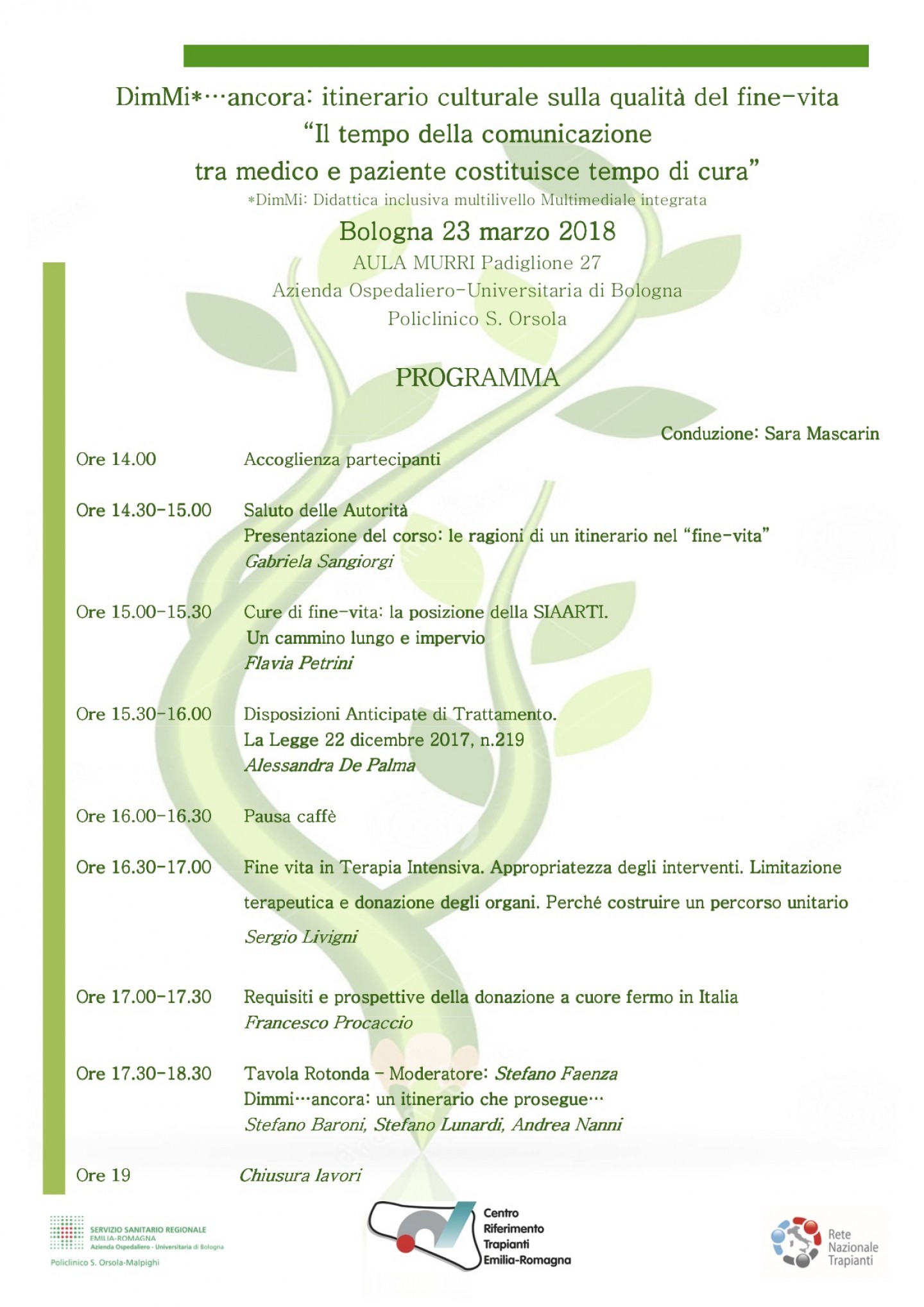 Programma DimMi...ancora 2018